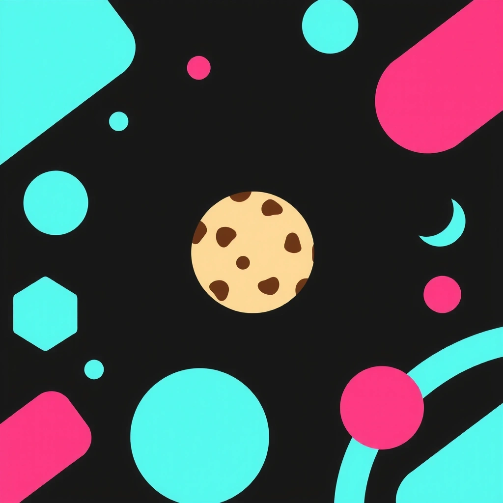 Abstract technical background pattern